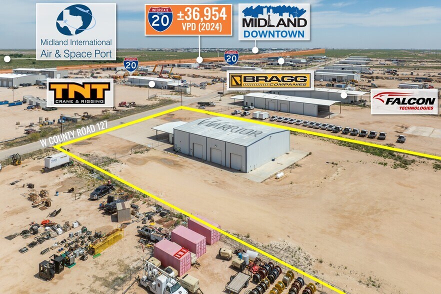 More Photos Of 9215 W County Road 127, Midland Warehouse For Sale
