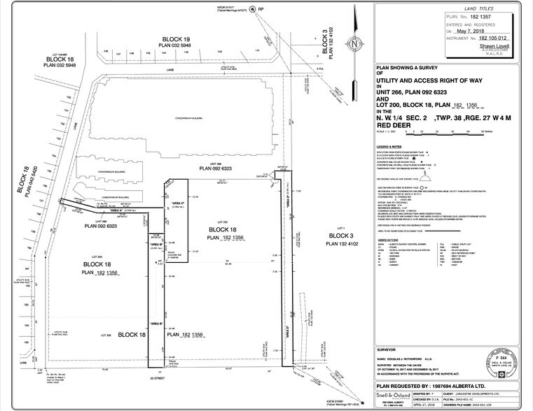 More Photos Of 2660 22 St, Red Deer Land For Sale