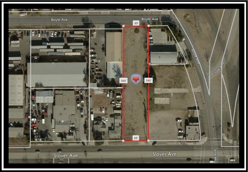 More Photos Of 14848 Slover Ave, Fontana Land For Lease