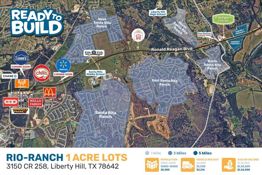 Primary Photo Of 3150 County Road 258, Liberty Hill Land For Lease