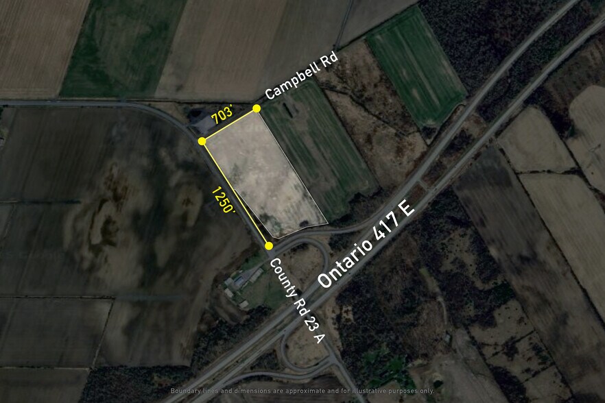 More Photos Of 00 County Road 23A, Dunvegan Land For Sale