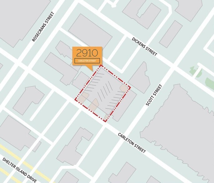 More Photos Of 2910 Carleton St, San Diego Land For Sale