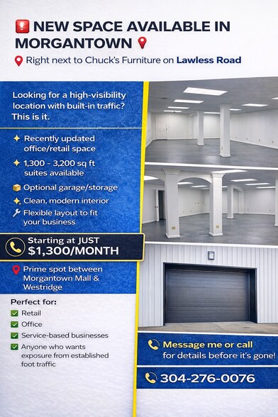 More Photos Of 77 Lawless Rd, Morgantown Warehouse For Lease
