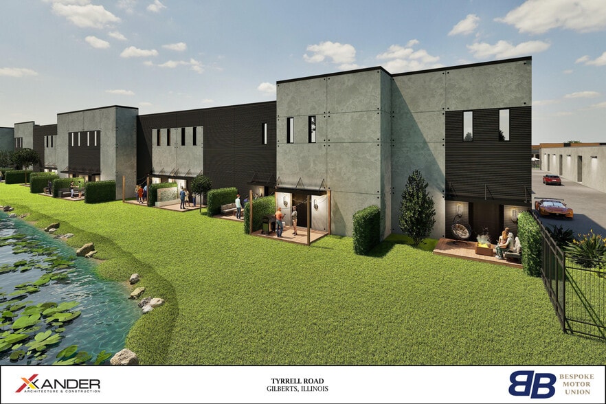 More Photos Of 258-338 Columbia Dr, Gilberts Industrial For Sale