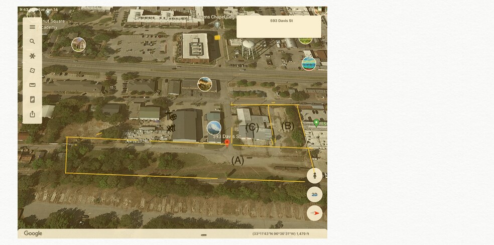 More Photos Of 593 E Davis St, McKinney Land For Sale