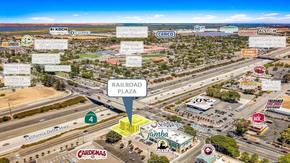 More Photos Of 2108 Railroad Ave, Pittsburg Storefront Retail Office For Sale