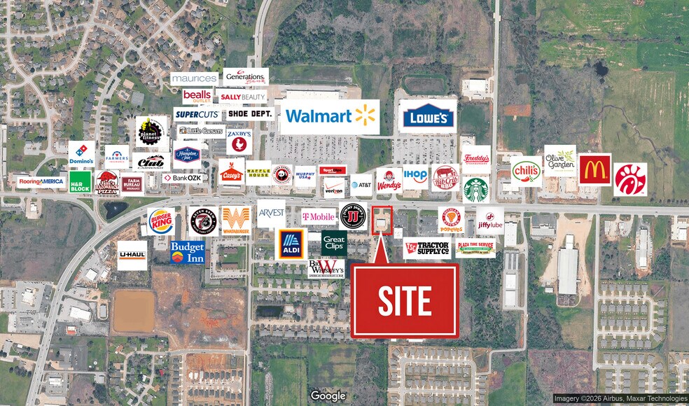 More Photos Of 3370 US-412 Hwy, Siloam Springs Freestanding For Lease