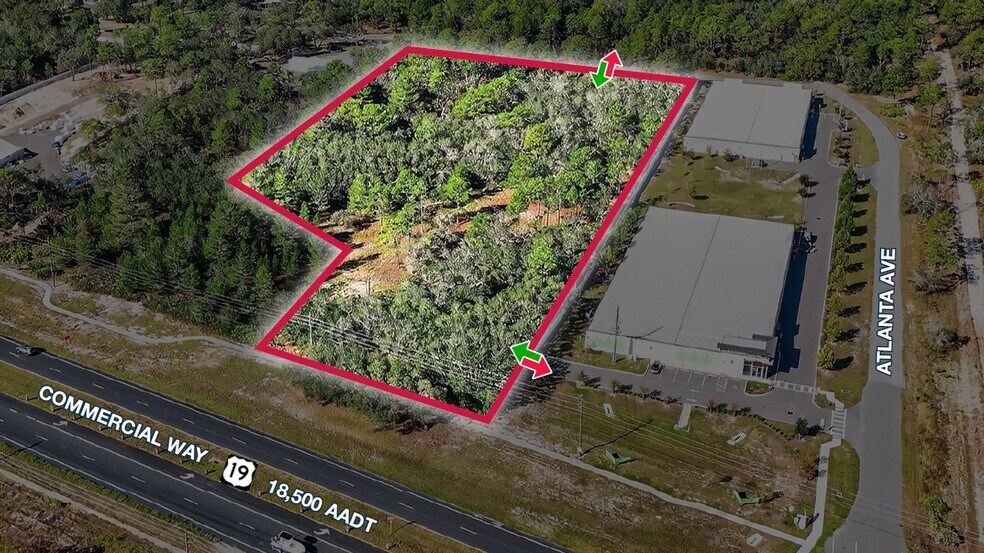 Primary Photo Of 11343 Commercial Way, Brooksville Land For Sale