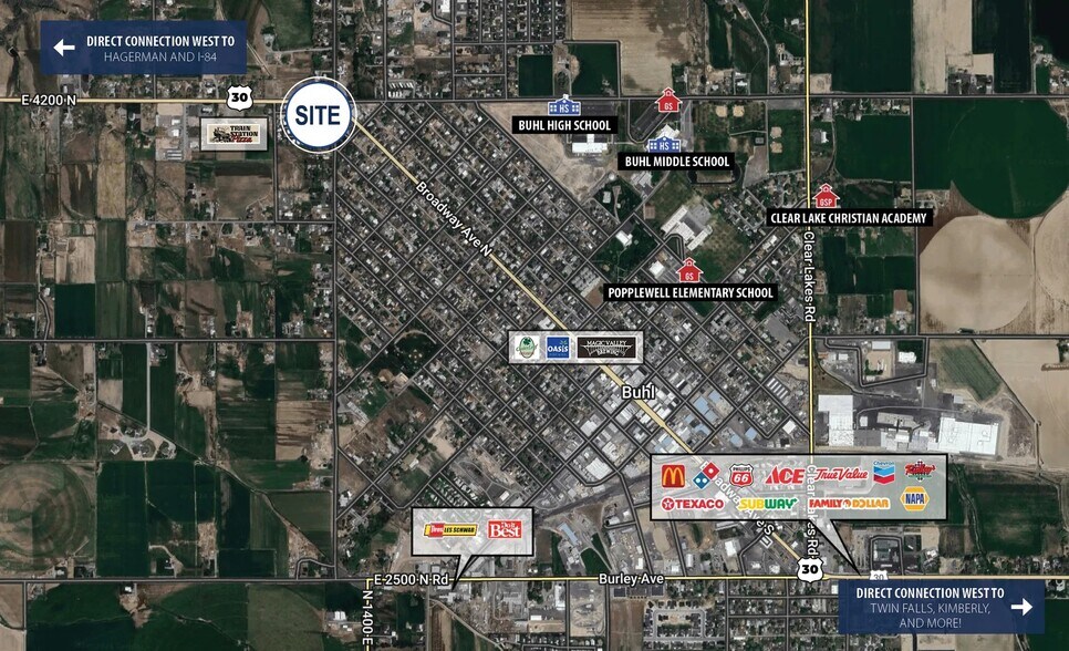 More Photos Of 1101 N Broadway, Buhl Convenience Store For Sale