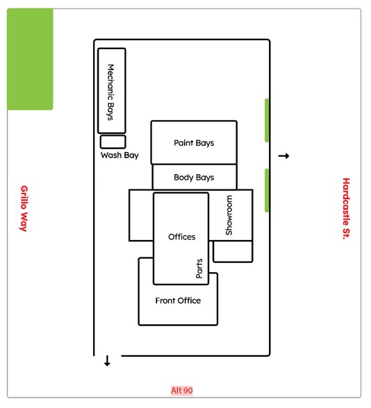More Photos Of 4925 Avenue H, Rosenberg Warehouse For Lease