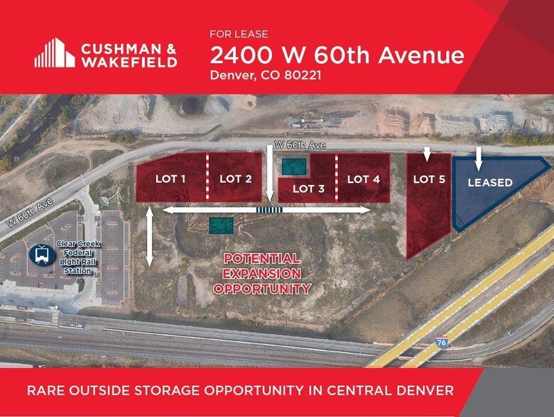 Primary Photo Of 2400 W 60th Ave, Denver Land For Lease