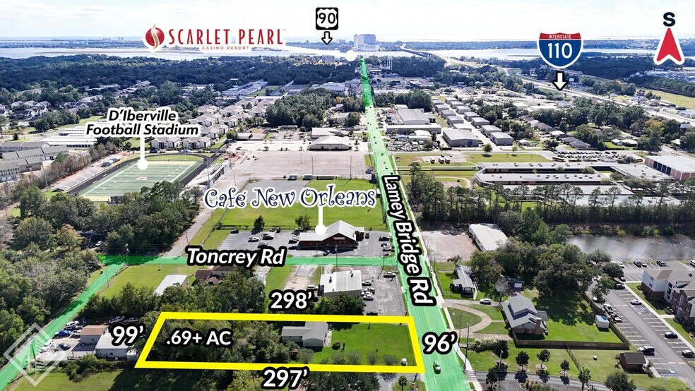 Primary Photo Of 11038 Lamey Bridge Rd, Diberville Land For Sale