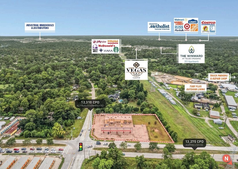 More Photos Of 13831 Huffmeister Rd, Cypress Service Station For Sale