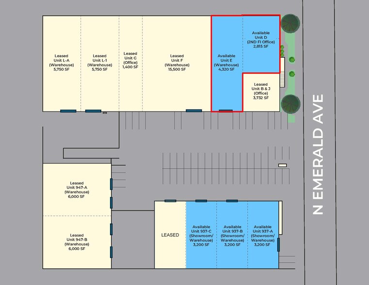 More Photos Of 961 N Emerald Ave, Modesto Showroom For Lease