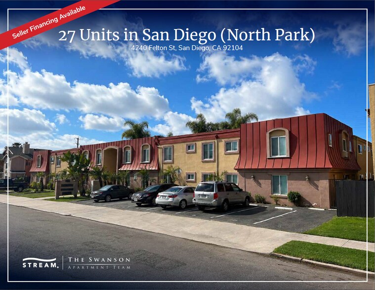 Primary Photo Of 4240 Felton St, San Diego Apartments For Sale