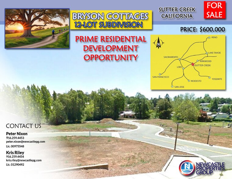 Primary Photo Of 140 Bryson Drive, Sutter Creek Land For Sale