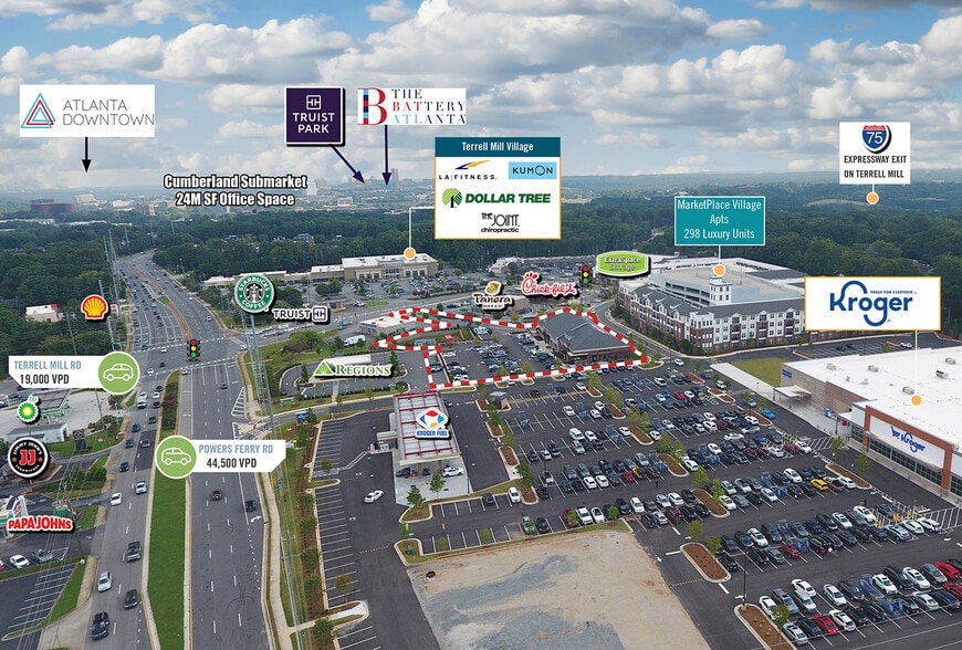 More Photos Of 1420 Terrell Mill Rd SE, Marietta General Retail For Lease