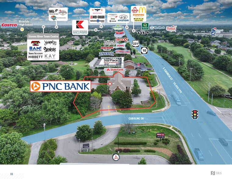 More Photos Of 2782 S Church St, Murfreesboro Bank For Sale