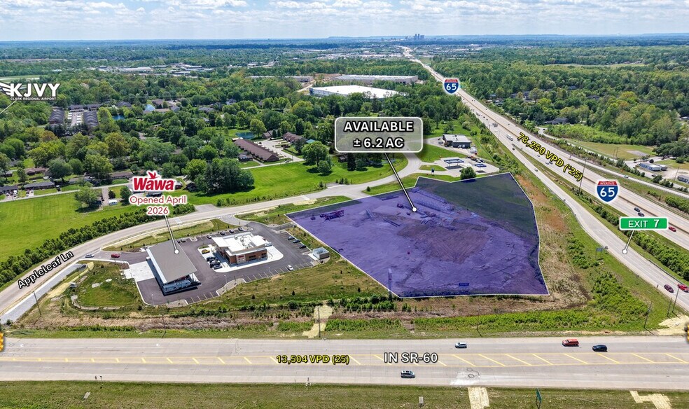 Primary Photo Of 7312 Appleleaf Lane, Sellersburg Land For Lease