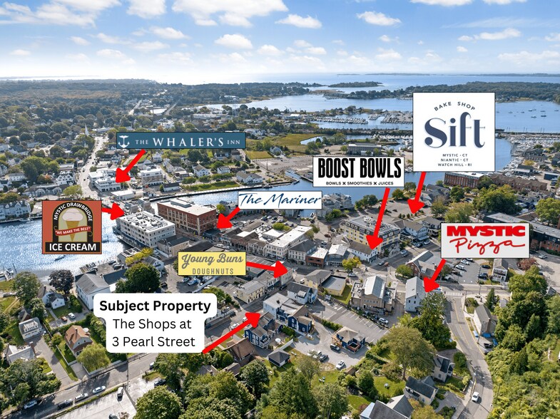 More Photos Of 3 Pearl St, Mystic Storefront Retail Residential For Lease