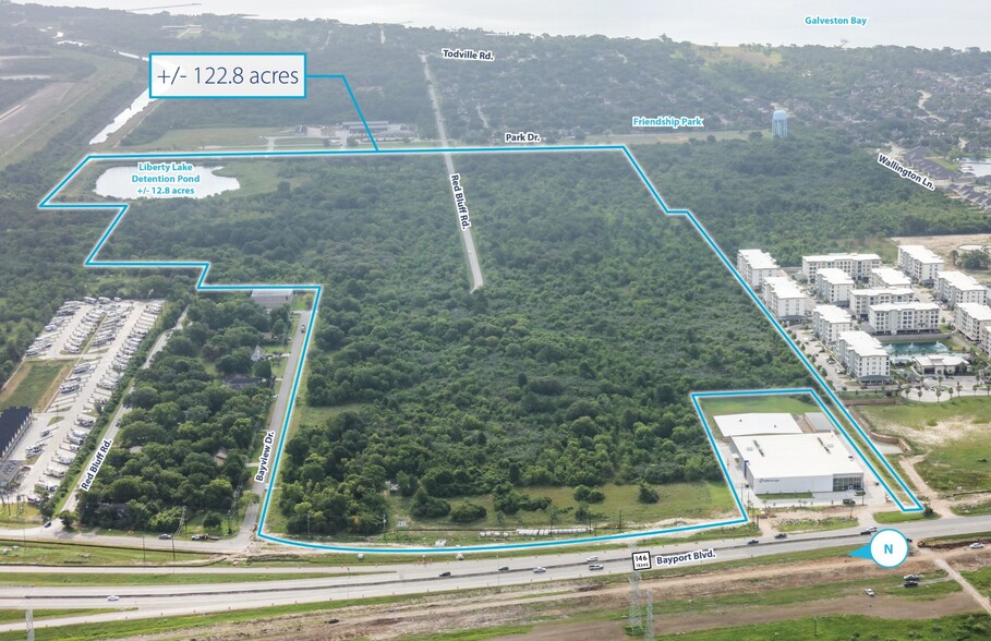 Primary Photo Of SH 146 and Red Bluff Rd, Seabrook Land For Sale