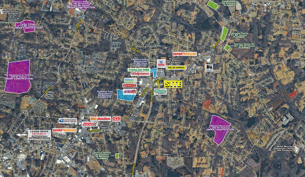 Primary Photo Of 2440 Springs Road Northeast, Hickory Land For Lease