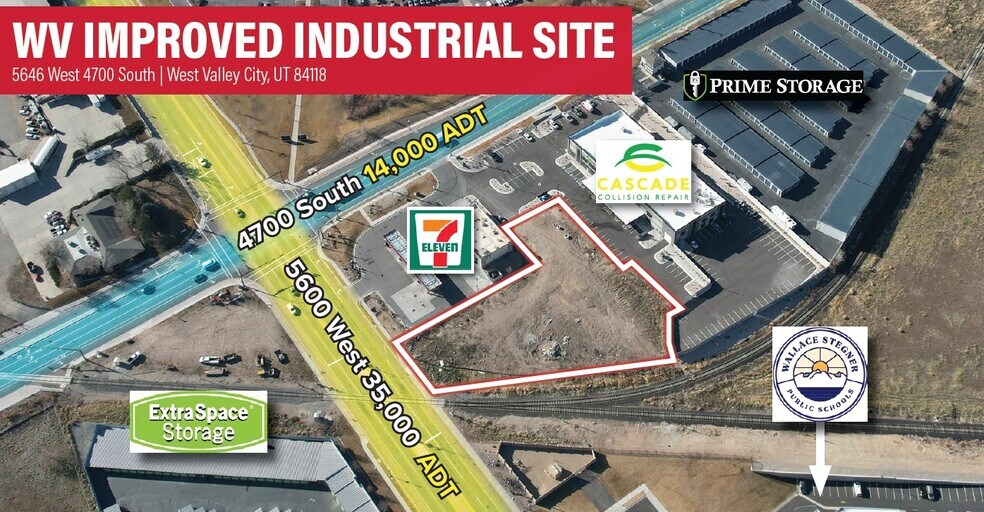 Primary Photo Of 5646 4700 S, West Valley City Land For Sale