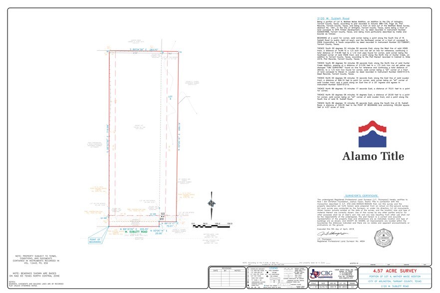 More Photos Of 2120 W Sublett Rd, Arlington Land For Sale