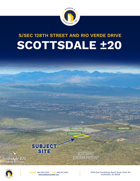 Primary Photo Of North 128th Street & Rio Verde Drive, Scottsdale Land For Sale