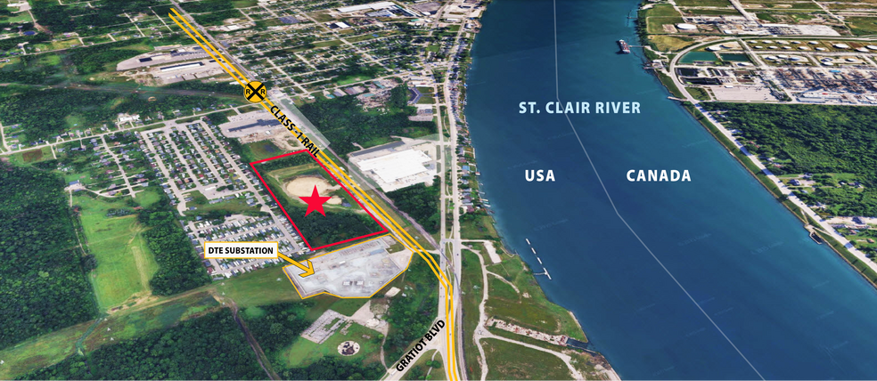 Primary Photo Of 298 Gratiot Blvd, Marysville Land For Sale