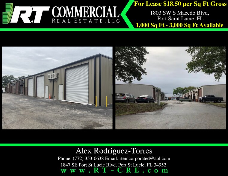 More Photos Of 1801-1817 SW South Macedo Blvd, Port Saint Lucie Light Distribution For Lease