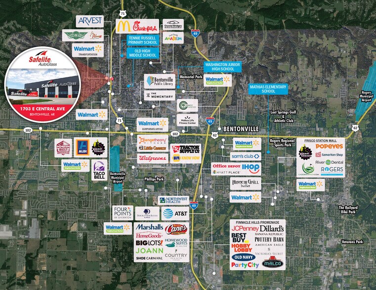 More Photos Of 310 N Walton Blvd, Bentonville Storefront Retail Office For Lease