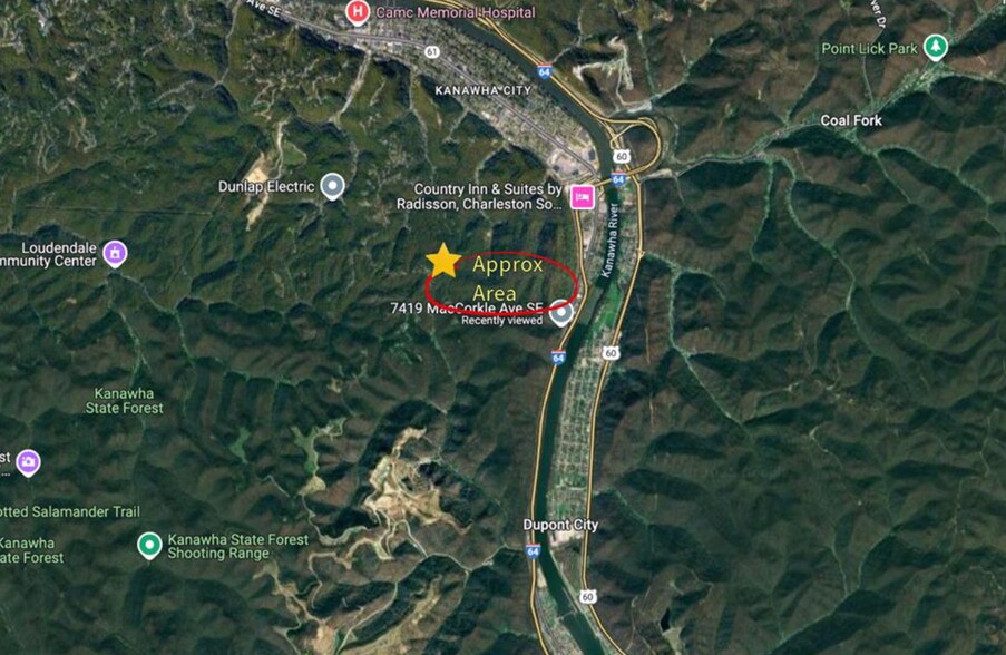 More Photos Of 7419 Maccorkle Ave SE, Charleston Land For Sale