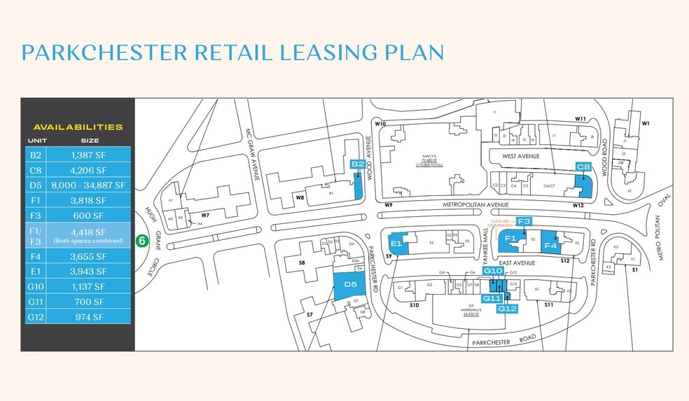 More Photos Of 1410-1491 Metropolitan Ave, Bronx Unknown For Lease