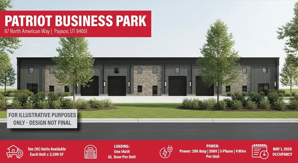 Primary Photo Of 87 American Way, Payson Industrial For Lease