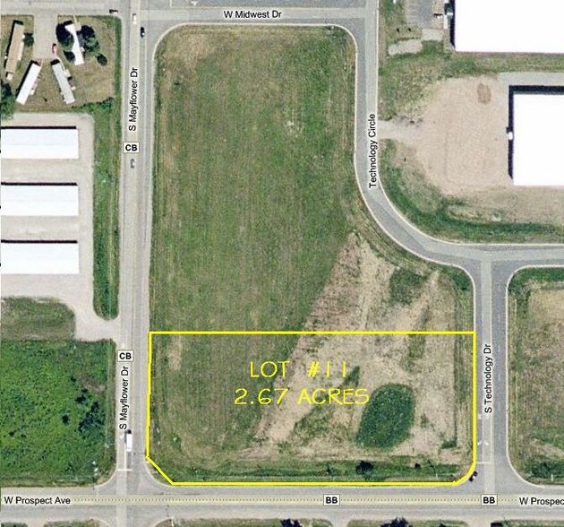 Primary Photo Of 1893 Technology Dr, Appleton Land For Sale
