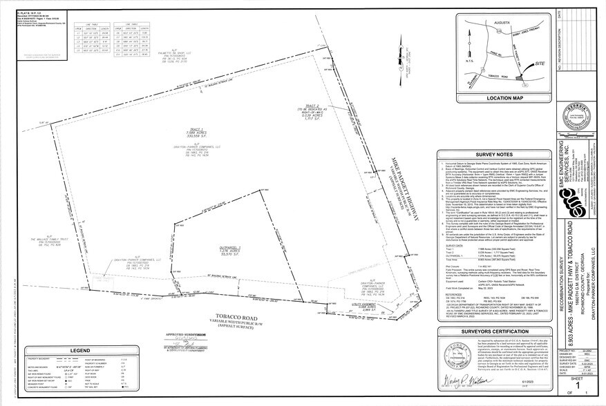 More Photos Of 3661 Mike Padgett Hwy, Augusta Land For Lease