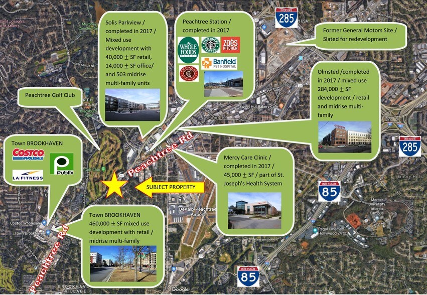 More Photos Of 4783 Peachtree Rd, Atlanta Freestanding For Lease