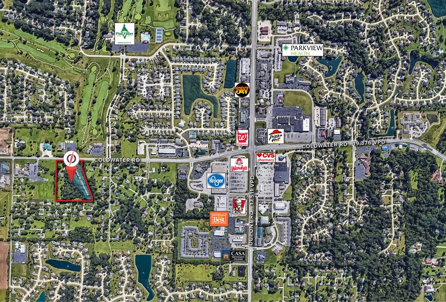 More Photos Of 11231-11305 Coldwater Road Rd, Fort Wayne Land For Sale