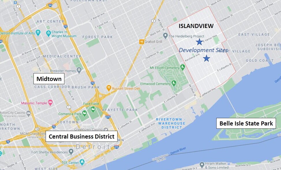 365 E Grand Blvd, Detroit, MI 48207 Land For Sale