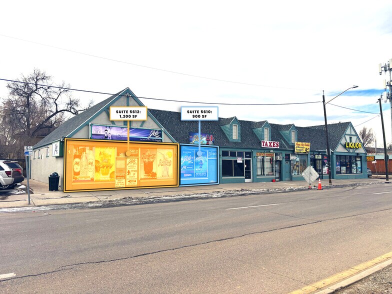 More Photos Of 5600-5610 E Colfax Ave, Denver Storefront Retail Office For Lease