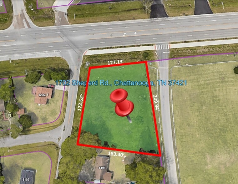 Primary Photo Of 1702 Shepherd rd, Chattanooga Land For Sale