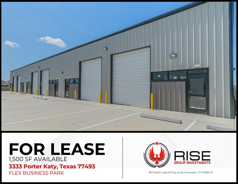 Primary Photo Of 3313-3345 Porter Rd, Katy Light Manufacturing For Lease