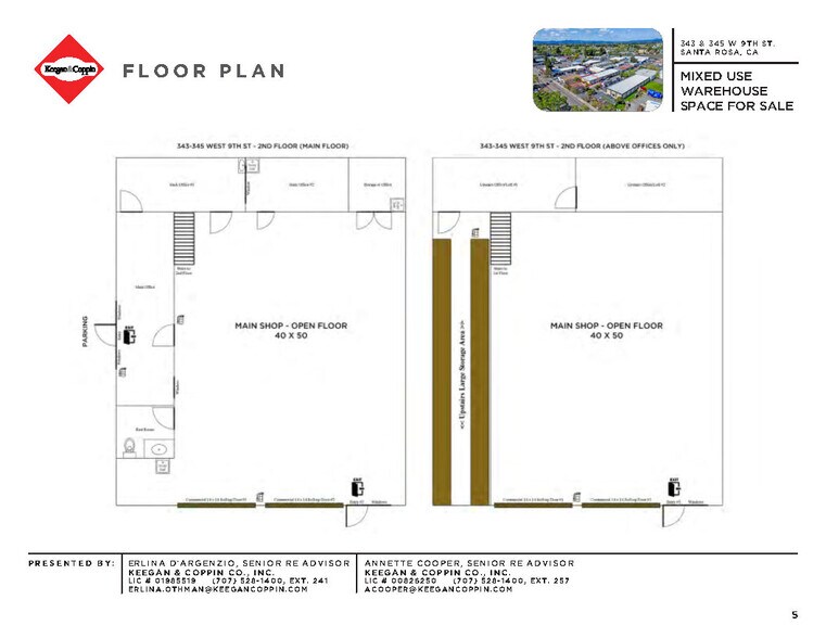 More Photos Of 343-345 W 9th St, Santa Rosa Warehouse For Sale
