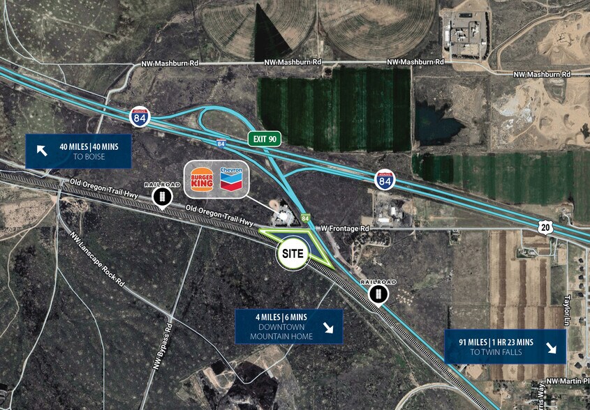 Primary Photo Of TBD Ditto Creek Rd & Old U.S. 30, Mountain Home Land For Sale