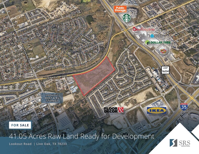 Primary Photo Of Lookout Rd @ N Loop 1604 E, Live Oak Land For Sale