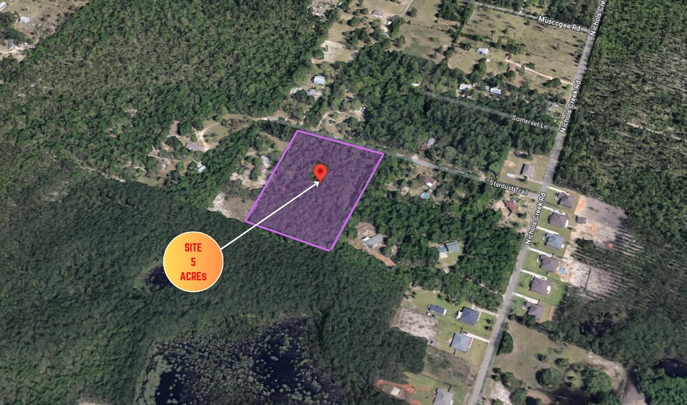 More Photos Of 10107 Stardust Trl, Milton Land For Sale