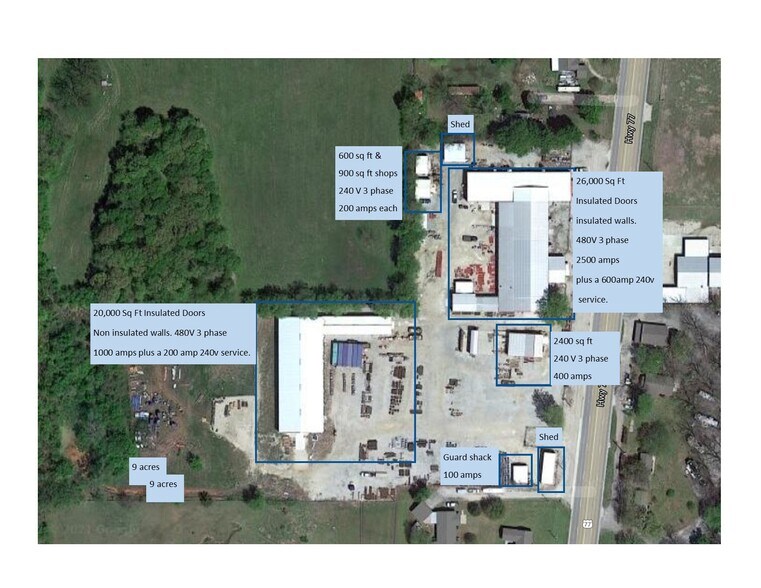 More Photos Of 1750 US-77, Davis Manufacturing For Lease