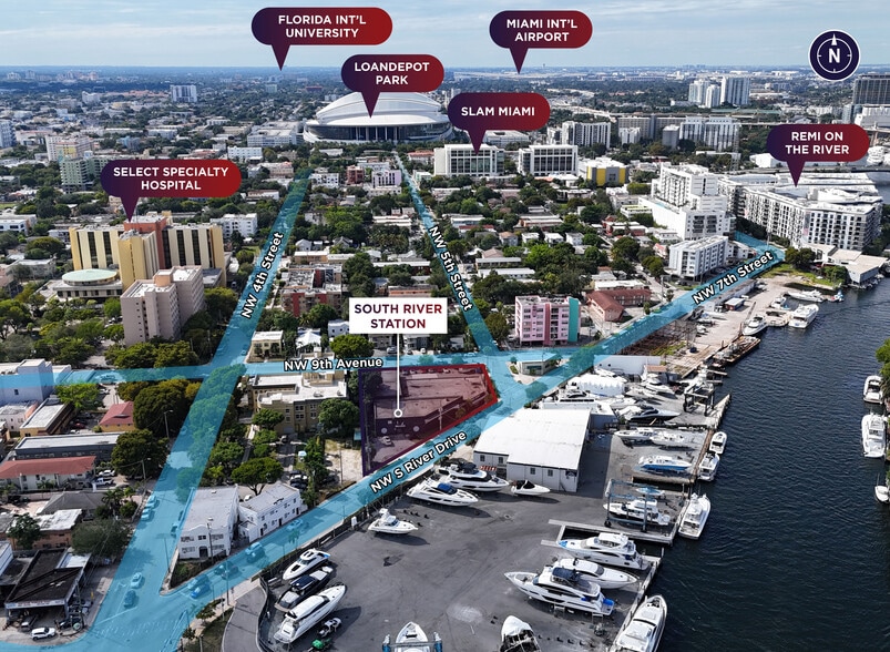 Primary Photo Of 442-490 NW South River Dr, Miami Warehouse For Sale