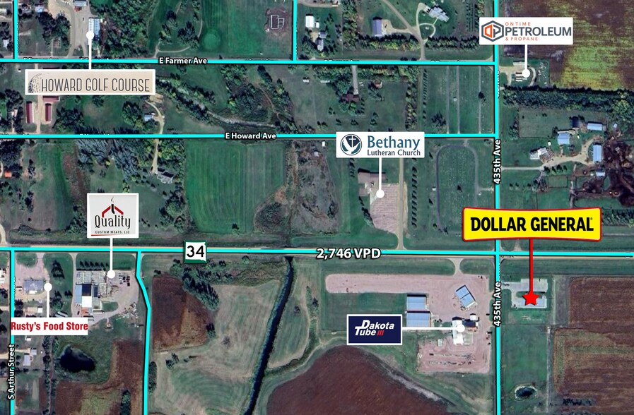 More Photos Of 23300 435th Ave, Howard General Retail For Sale